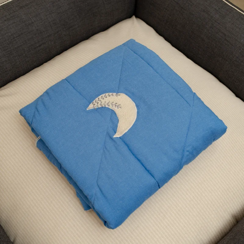 - Cat anti-jump window safety netPoochMate OAK BOHO Linen Blue Dog Blanket : You are my Moon - Cat anti-jump window safety netPoochMate OAK BOHO Linen Blue Dog Blanket : You are my Moon