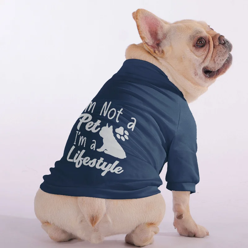 - Pet electric nail grinder silent modelI’m Not a Pet, I’m a Lifestyle - Snuggly Zip-Up Sweatshirt for French Bulldogs - Pet electric nail grinder silent modelI’m Not a Pet, I’m a Lifestyle - Snuggly Zip-Up Sweatshirt for French Bulldogs