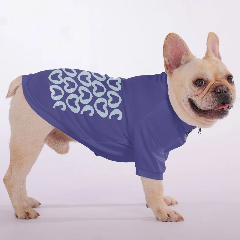 -Explosion-proof leash FOR LARGE dogsBun - Snuggly Zip-Up Sweatshirt for French Bulldogs -Explosion-proof leash FOR LARGE dogsBun - Snuggly Zip-Up Sweatshirt for French Bulldogs
