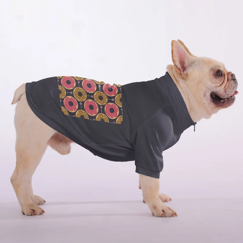 - Christmas pet Christmas clothingSnowball - Snuggly Zip-Up Sweatshirt for French Bulldogs - Christmas pet Christmas clothingSnowball - Snuggly Zip-Up Sweatshirt for French Bulldogs