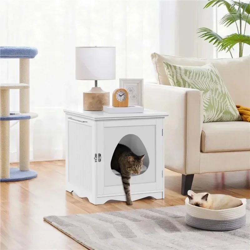 - Christmas pet Christmas clothingAnniepaw Chic Hideaway Cat Litter Station: Dual-Purpose Side Table and Litter Box Enclosure - Christmas pet Christmas clothingAnniepaw Chic Hideaway Cat Litter Station: Dual-Purpose Side Table and Litter Box Enclosure