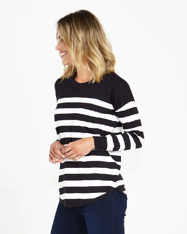 Betty Basics Sophie Knit Jumper Nautical Stripe