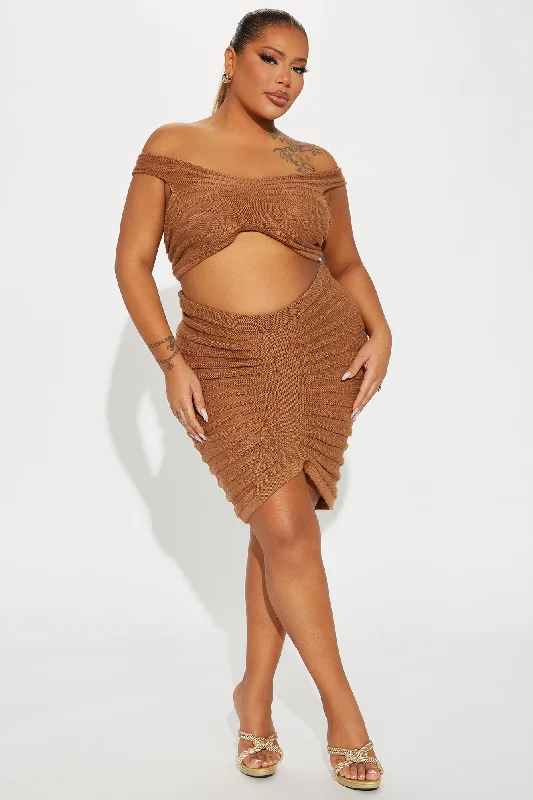 Key West Mami Skirt Set - Mocha