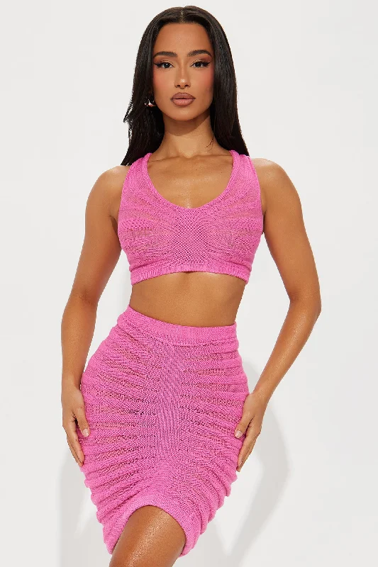 Key West Mami Skirt Set - Pink