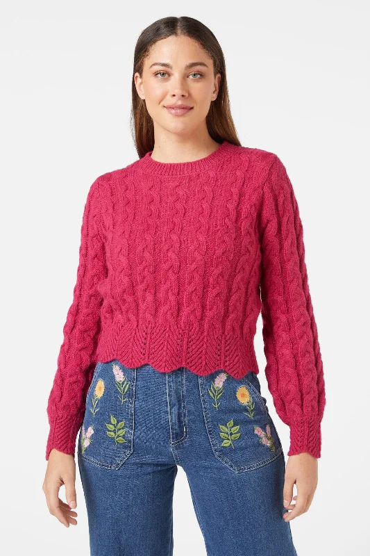 Sandy Sweater Raspberry