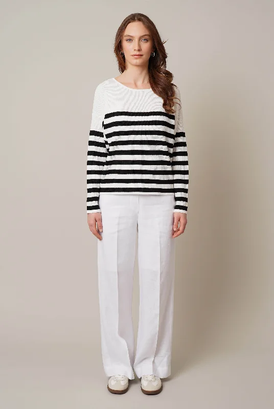 Striped Dolman Sweater