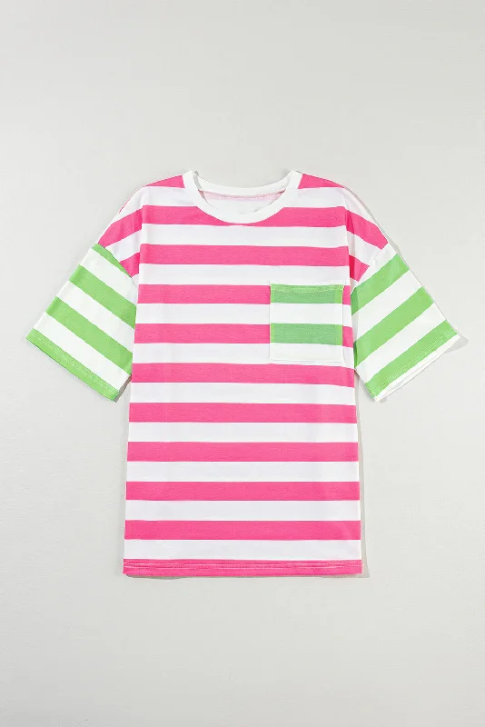 I Can & I Will Striped Top (Multiple Colors) (Pink Label)