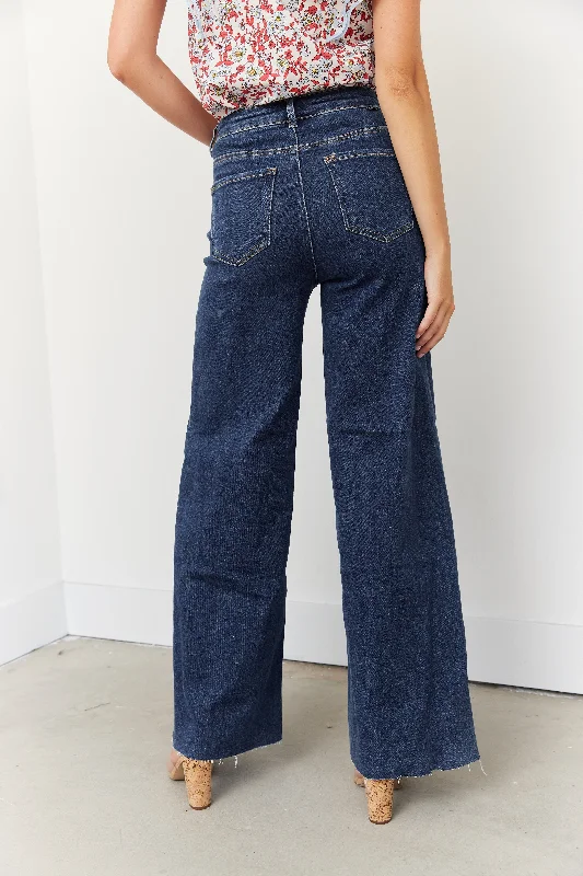 Brayden High Rise Wide Leg Jeans