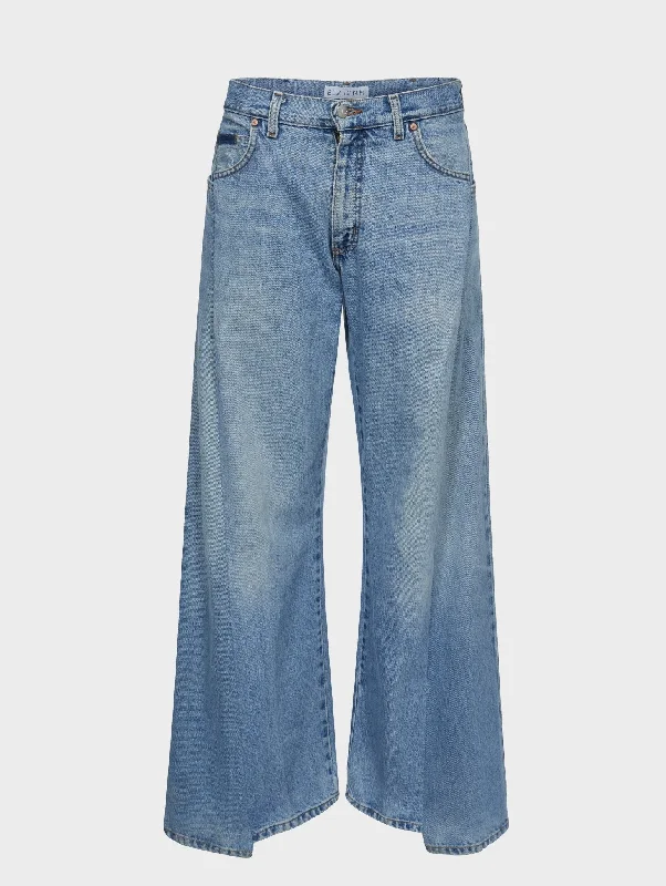 Freya Wide Leg Jean Light Blue