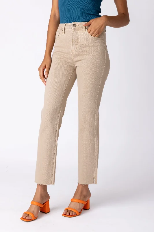 SALE - Harper Risen Cropped Flare Jeans