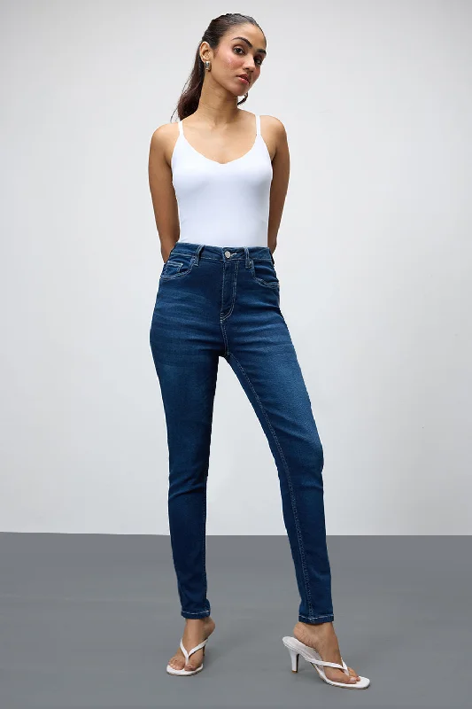 Slim Dusk Dark Blue Skinny Leg Jeans