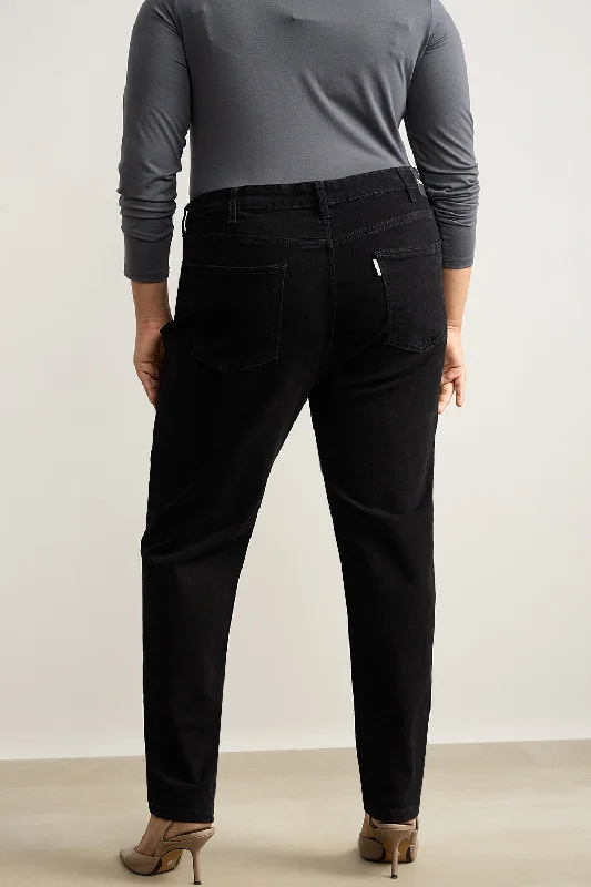 Curve Jet Black Skinny Jeans