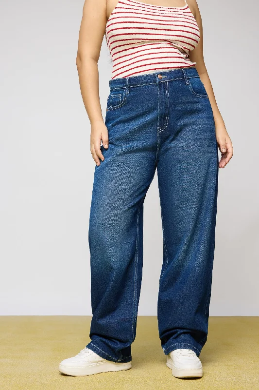 Perennial Blue Straight Leg Jeans