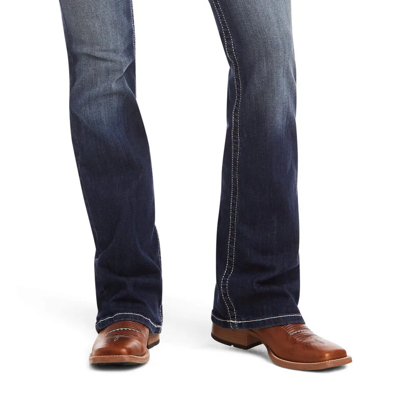 Ariat Mid Rise Stretch Boot Cut Jean