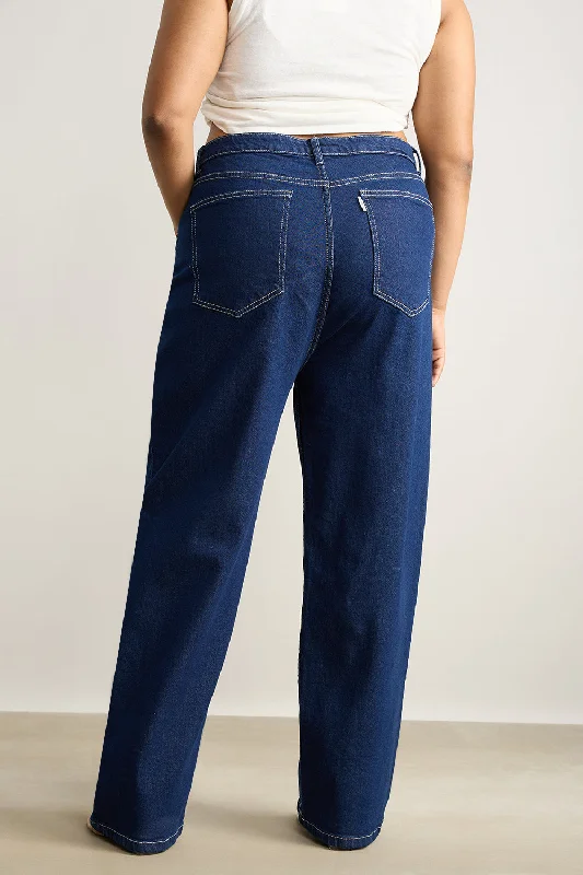 Straight Classic Blue Jeans