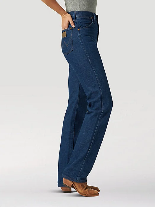 WOMENS COWBOY CUT SLIM FIT JEAN