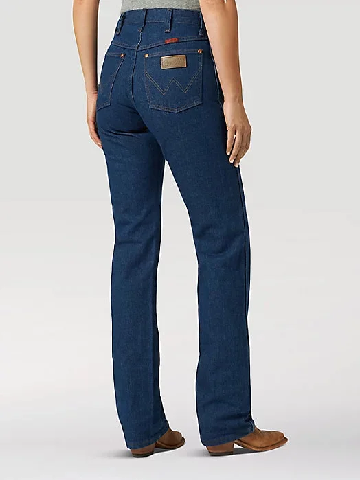 WOMENS COWBOY CUT SLIM FIT JEAN