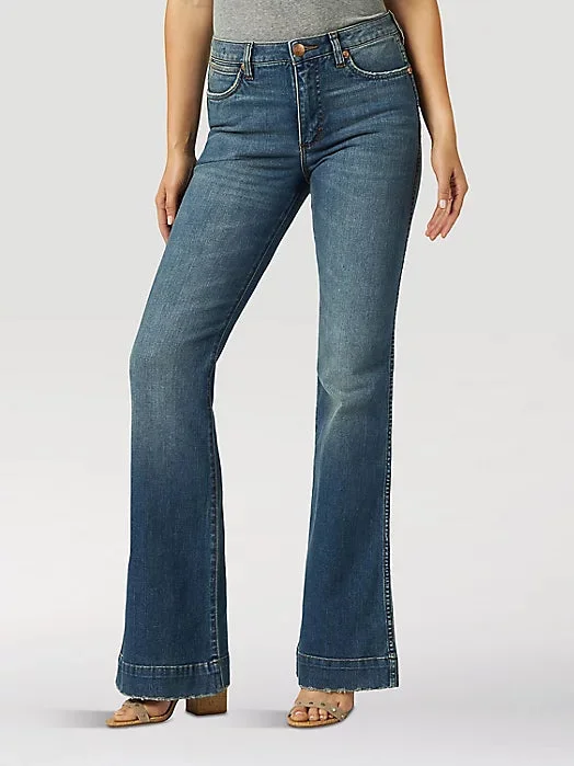 Wrangler RETRO® Premium High Rise Trouser Jean In Shelby