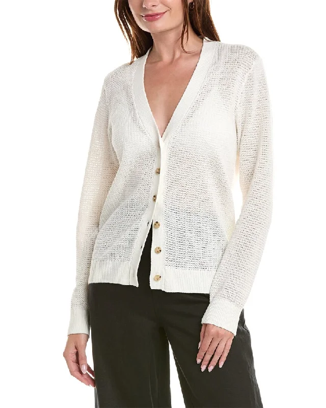 Onia Linen Knit Cardigan