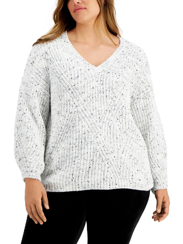 Plus Size 2X / winter white/black