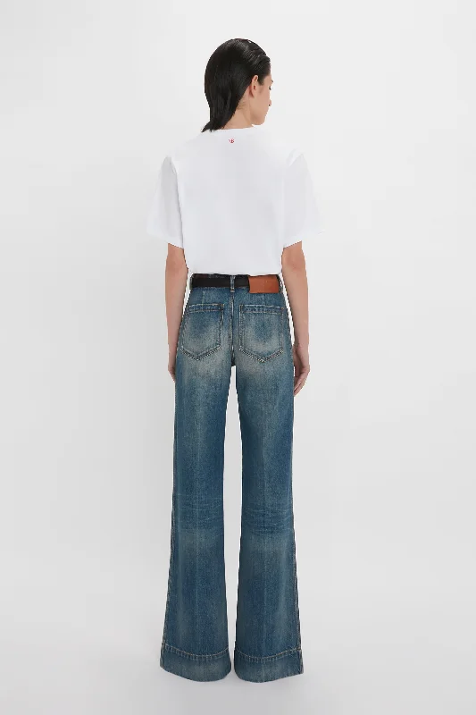 Alina High Waisted Jean In Indigrey Wash