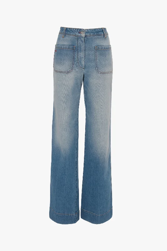 Alina High Waisted Jean In Light Summer Wash