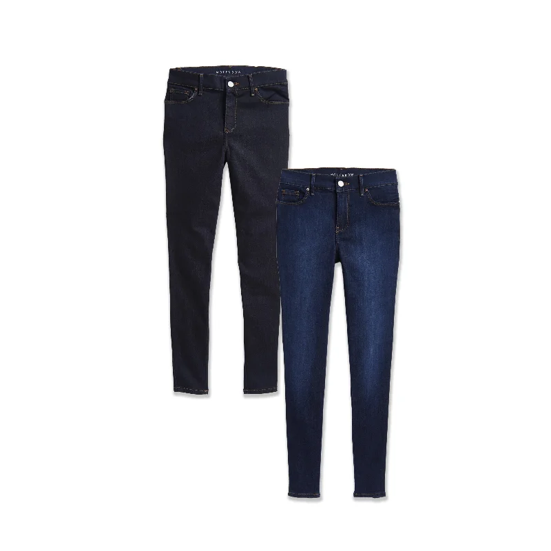 Mid Rise Skinny Jane 2-Pack