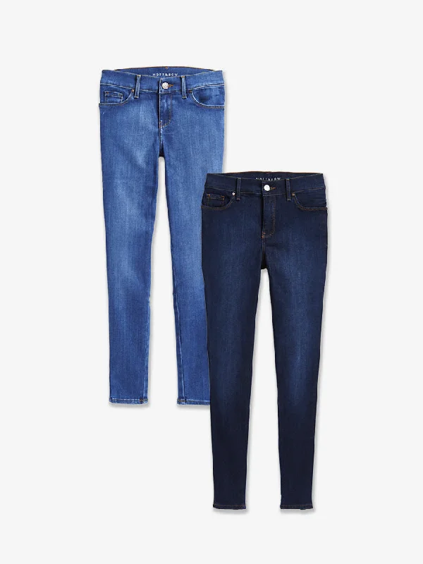 Mid Rise Skinny Jane 2-Pack