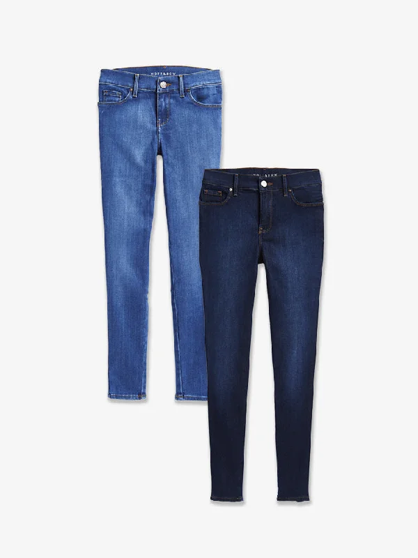 Mid Rise Skinny Jane 2-Pack