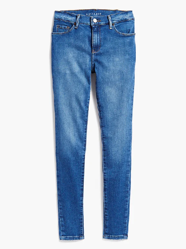 Mid Rise Skinny Beekman Jeans