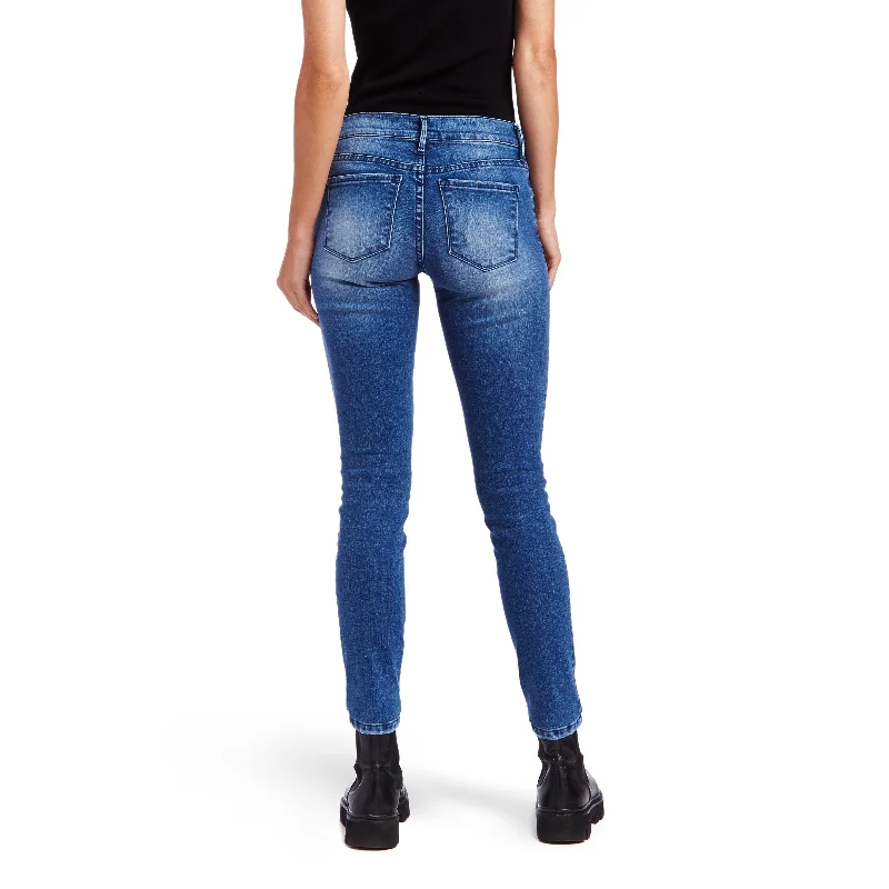 Mid Rise Skinny Moore Jeans