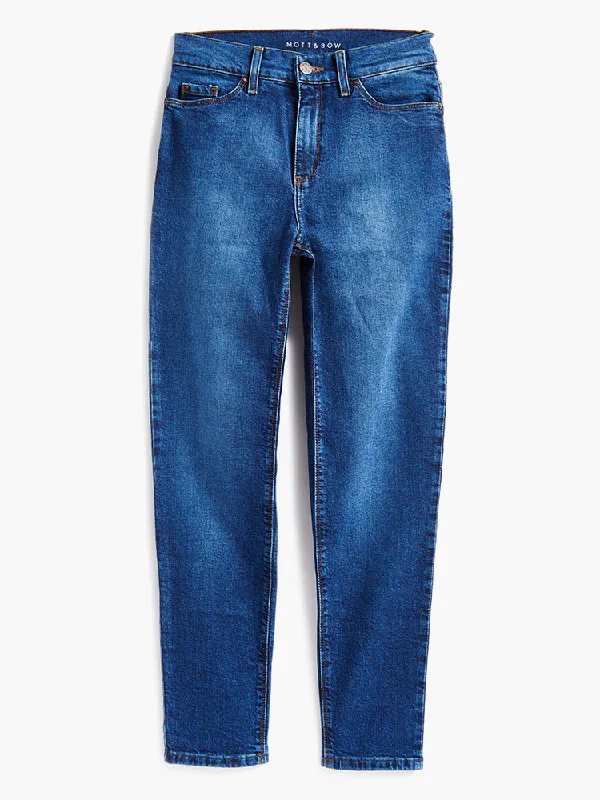 Slim Straight Ridge Jeans