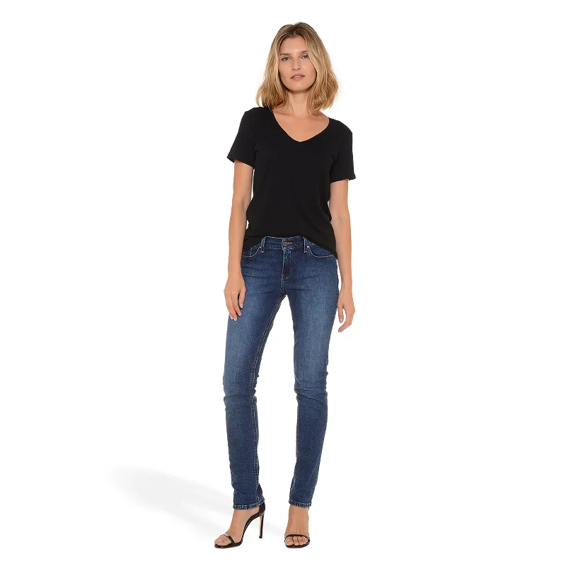 Slim Straight Ridge Jeans